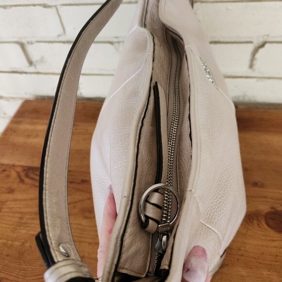 Euc Coach Metallic Leather Katarina Shimmer Satchel Tote Bag Purse - Picture 12 of 14